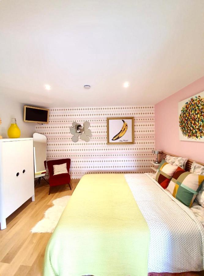 La Maison Pop Appartement Meuble Independant Avec Jardin Romans-sur-Isere Luaran gambar